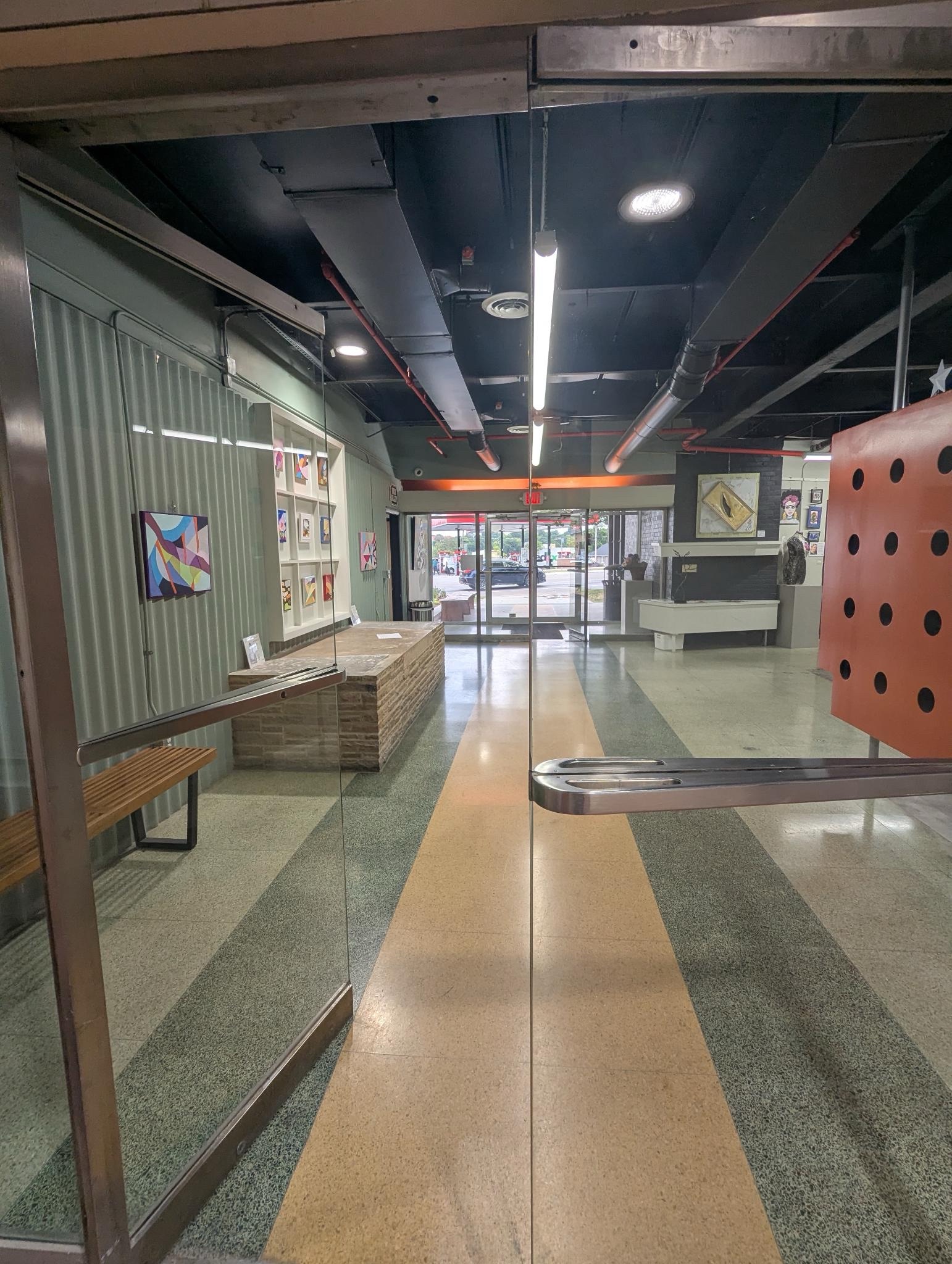 A photo showing the Clover24 entryway